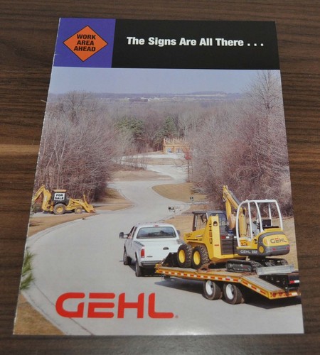 Gehl compact loader tractor - compact,