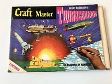 1960s Gerry Anderson Thunderbirds Craft Master Oil Painting By Numbers