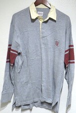 vtg BENETTON GRAY RUGBY Shirt