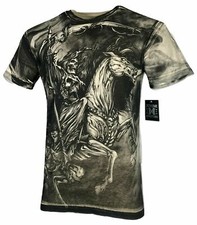 Xtreme Couture Affliction Men's T-Shirt DARK HORSE Skull Tattoo Biker S-5XL