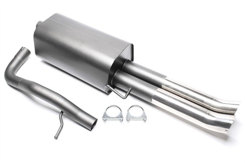 Sports exhaust 2x76mm - dtm, high