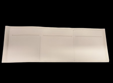 TRIPLE PLAIN WHITE CAR PARKING