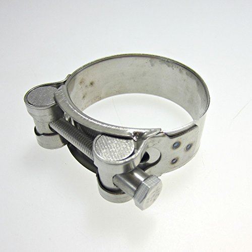 Stainless steel exhaust clamp - steel,