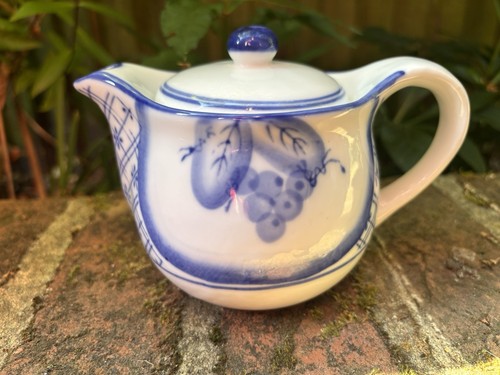 Vintage chinese blue and - vintage,