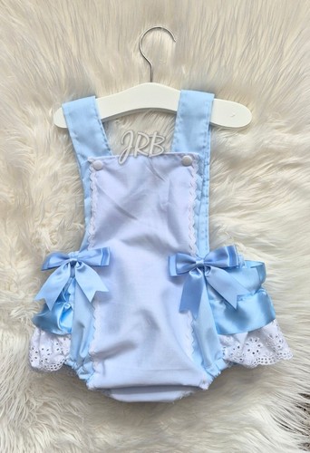 Romany babies romper blue - romany,