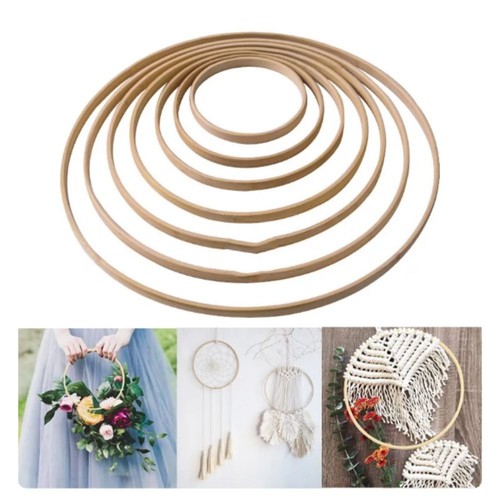 Round bamboo hoops - hoops,,