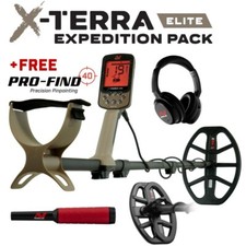 MINELAB XTERRA ELITE -  EXPEDITION PACK + FREE Pro Find 40 Pin Pointer