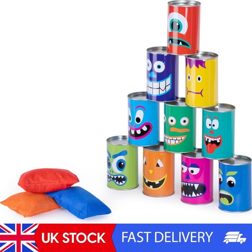 Bean bag can toss - can, tin