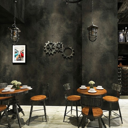 Black vintage vinyl concrete - vintage,