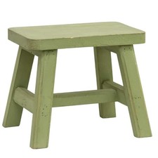 Small Wooden Step Stool Plant