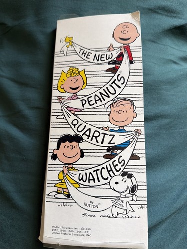 The new peanuts quartz - peanuts,