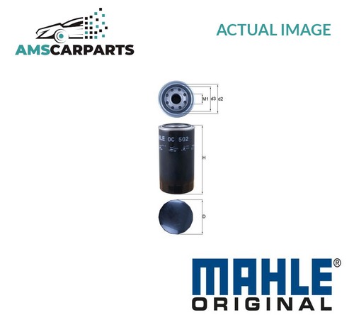 Engine oil filter 502 mahle - filter, oc