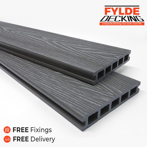 Slate grey composite wpc - slate, 3.6m