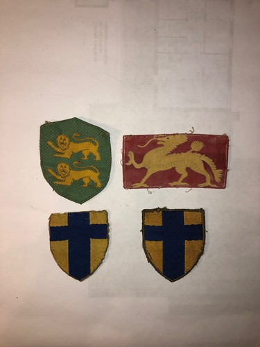 Original ww2 british - original, badges
