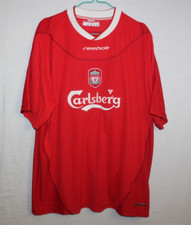 Liverpool Home 2002/2004 Murphy (13) Match Worn Football Shirt Soccer Jersey-2XL