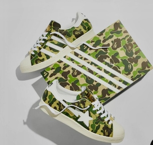 Adidas bape camo superstar - bape,