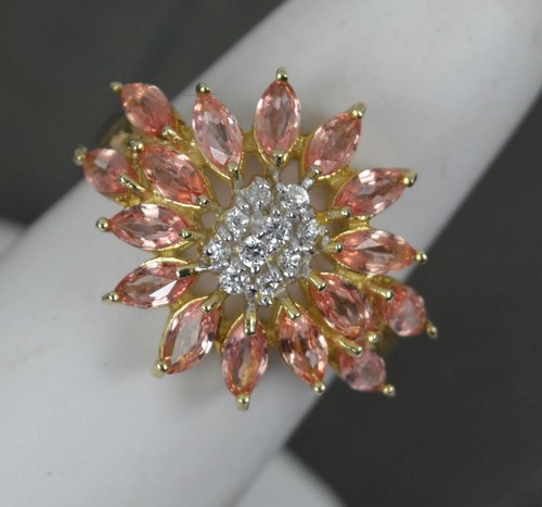 Huge padparadscha sapphire and - huge,