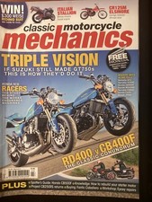 Classic motorcycle mechanics March 2011 Suzuki GT750 Yamaha RD400 Bimoto cb400f