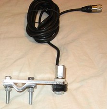 MCR 3/8 Groove Flat Bar Mirror Mount Kit with Cable CB Aerial / Antenna