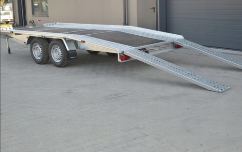 Beaver tail trailer twin axle - tail,