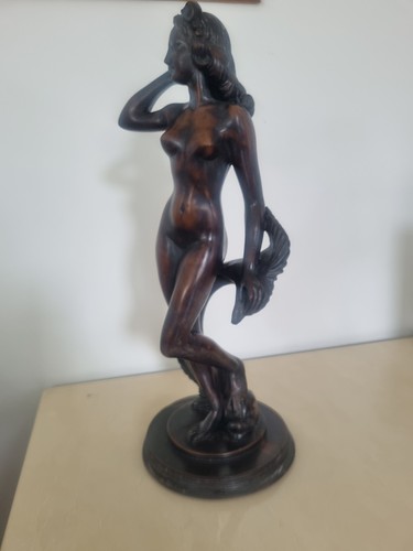 Posing nude lady with - nude,