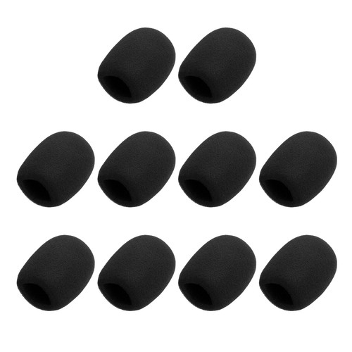 10pcs microphone foam - foam, covers