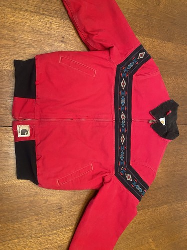 Vintage carhartt j77 red - vintage,