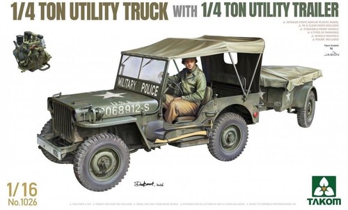 Takom 1026 ton utility - takom, 1/4