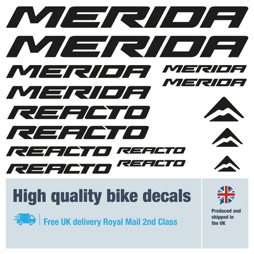 Merida reacto bike - bike, labels