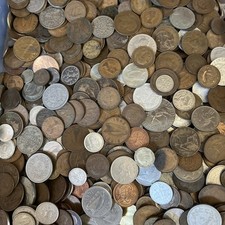 British and World Coins 1.7kg Bulk Lot Chosen at Random