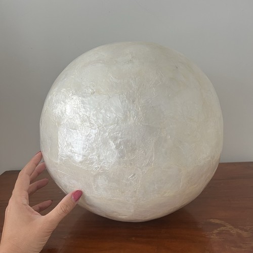 Vintage large capiz shell - large,