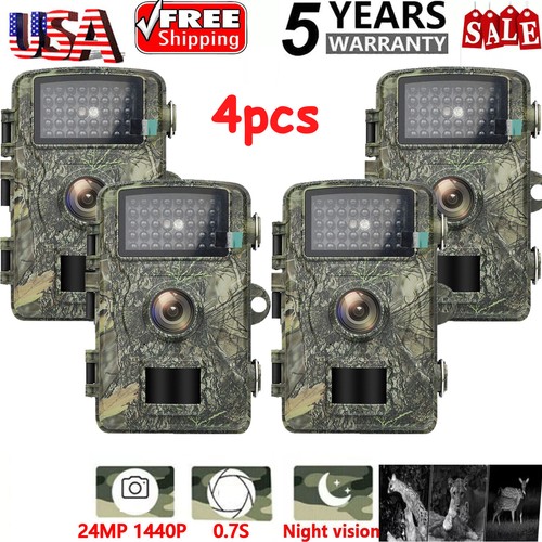 4pks 24mp 1440p hunting trail - 4pks,