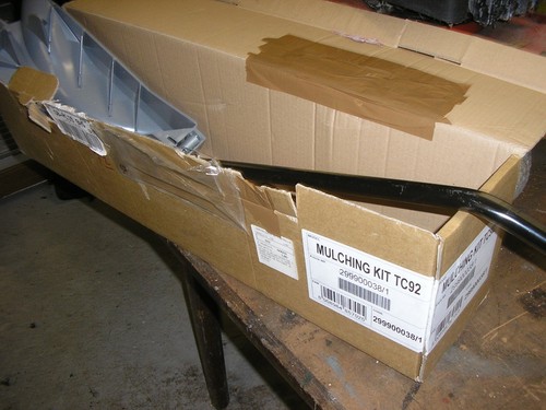 New genuine mountfield mulch - new,