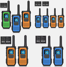 Walkie Talkie Set Long Range Distance Headset Kids Waterproof Rechargeable Radio