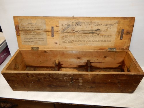 Antique wooden crate for - crate, t