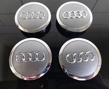 Set of 4 x Audi Centre Caps  (69mm)