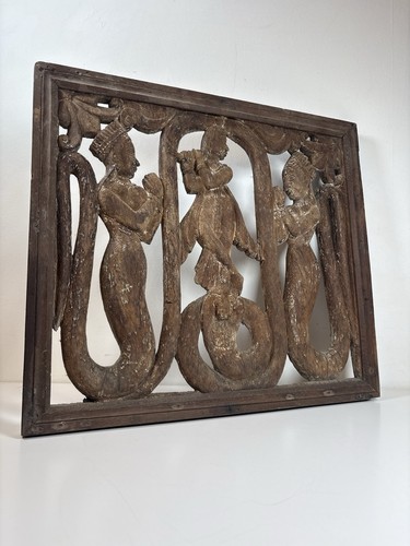 Antique hand carved wooden - antique,