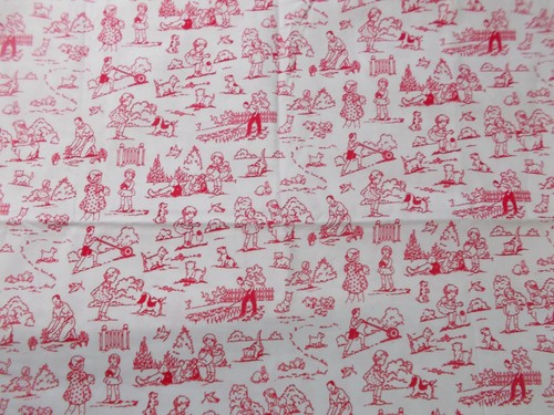Garden toile quilting - quilting, fabric