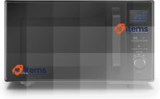 Toshiba MW2-AC25T(BK) 4-in-1 Furnace Microonde Grill Combined Black