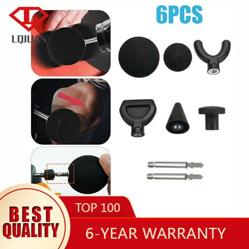 6pcs percussion massage - 6pcs, tips