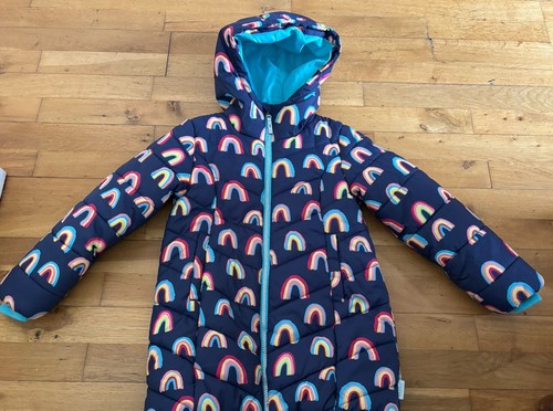 Hatley vivid rainbows puffer - vivid,