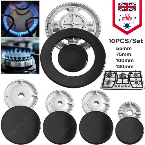 Gas stove burner - caps, set