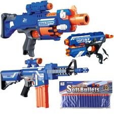 KombatUK Kids Childs Fun Blaze Soft Play Bullet Dart Darts Toy Guns Collection