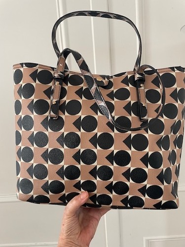 Orla kiely leather tote - , bag