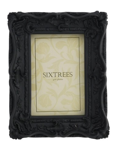 Shabby chic very ornate black - shabby,