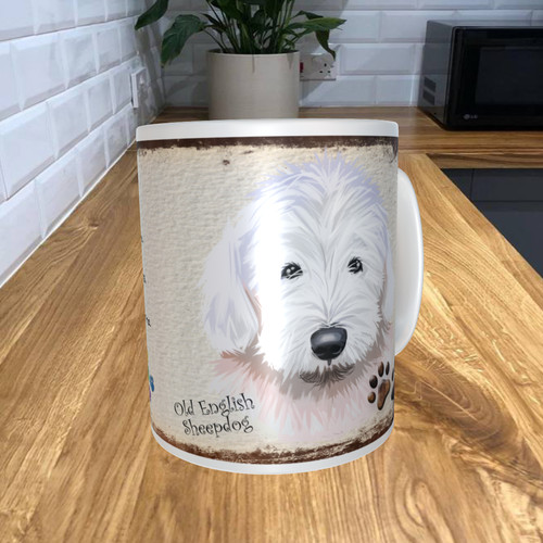 Old english sheepdog 11oz - sheepdog,
