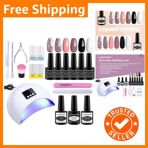 Gel nail polish kit - kit,, 6