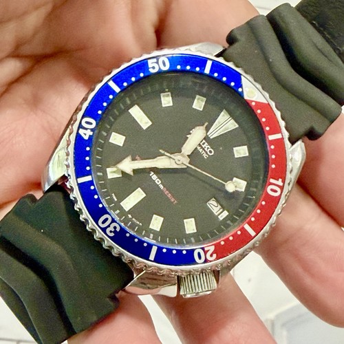Vintage seiko automatic - automatic, pepsi
