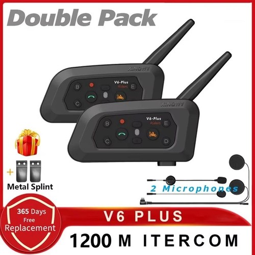 Pro motorcycle intercom - v6,