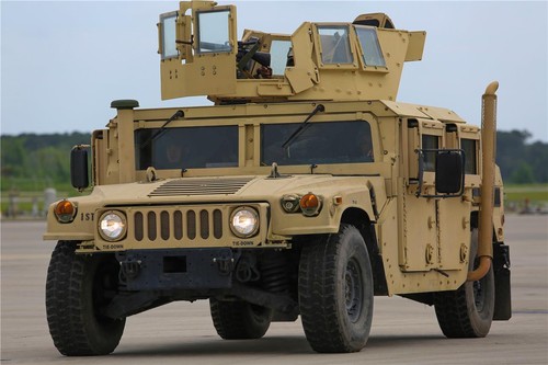 Humvee military vehicle - military, glossy